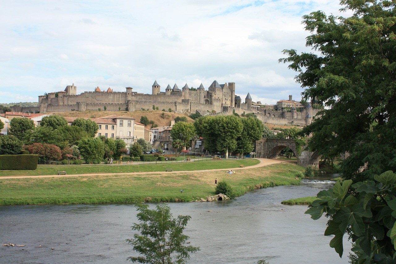 Pilis, Viduramžių, Tvirtovė, Carcassonne, France, Nemokamos Nuotraukos,  Nemokama Licenzija