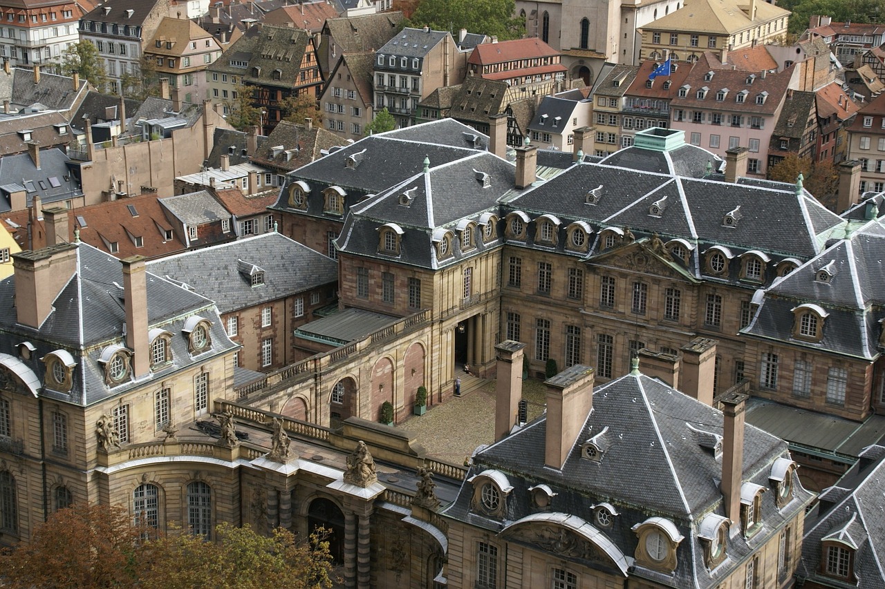 Pilis, Rohanas, Strasbourg, Alsace, France, Pastatas, Tvirtovė, Muziejus, Senovės, Istorinis