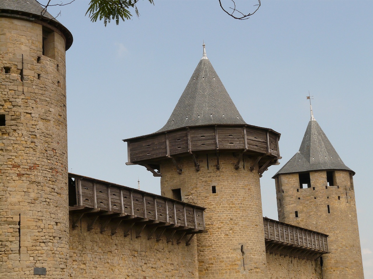Pilis, Pastatas, Architektūra, Carcassonne, Garsizonų Miestas, Apšvietimas, Naktis, Tvirtovė, Siena, Pinnacle