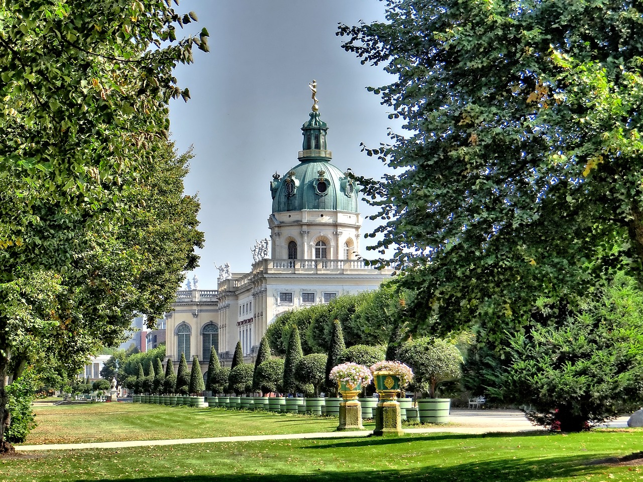 Pilis Charlottenburg, Iš Šono, Schlossgarten, Berlynas, Kapitalas, Pastatas, Architektūra, Istorija, Nemokamos Nuotraukos,  Nemokama Licenzija