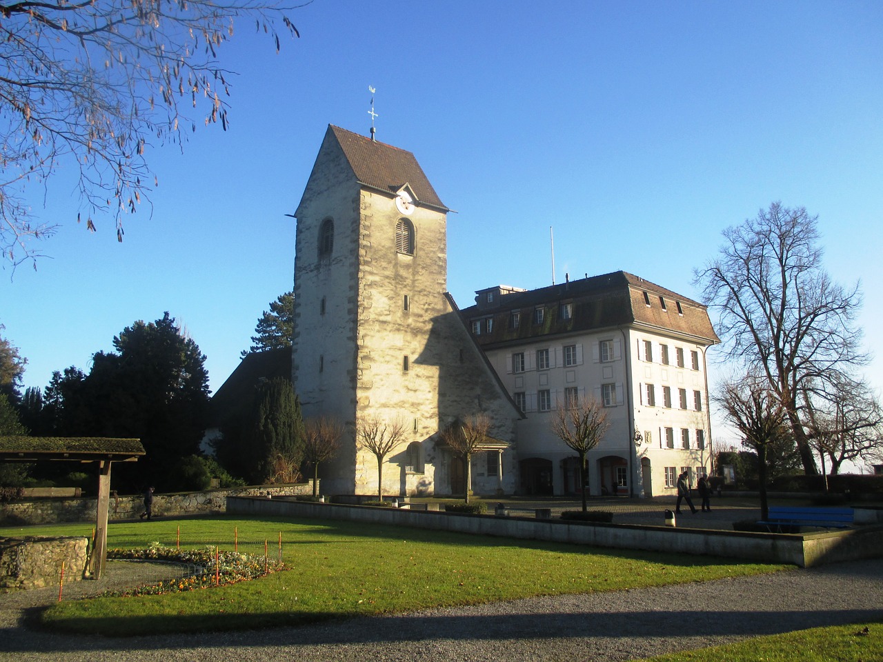 Pilies Romanshorn, Pilis, Schlossberg, Šveicarija, Nemokamos Nuotraukos,  Nemokama Licenzija