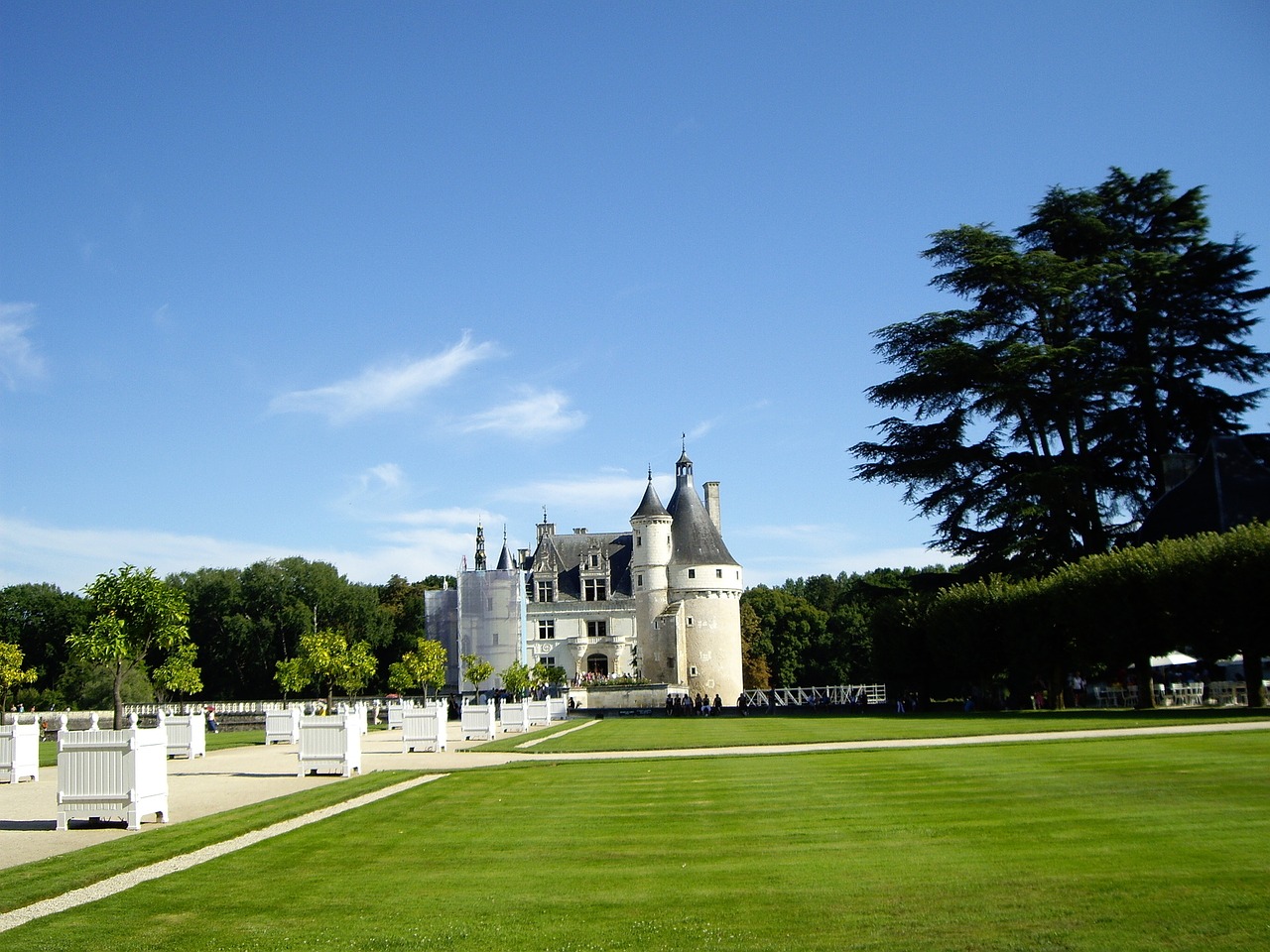 Pilies Pilies, Pilis Chenonceau, Nuotrauka Palei Slėnį, Nuotraukos Loire France, Nemokamos Nuotraukos,  Nemokama Licenzija