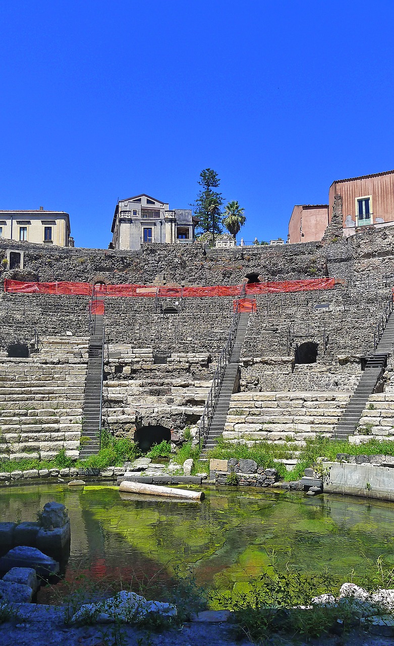 Katanija, Teatro, Romėnų Teatras, Kultūra, Istorija, Paveldas, Kraštovaizdis, Architektūra, Turizmas, Italy