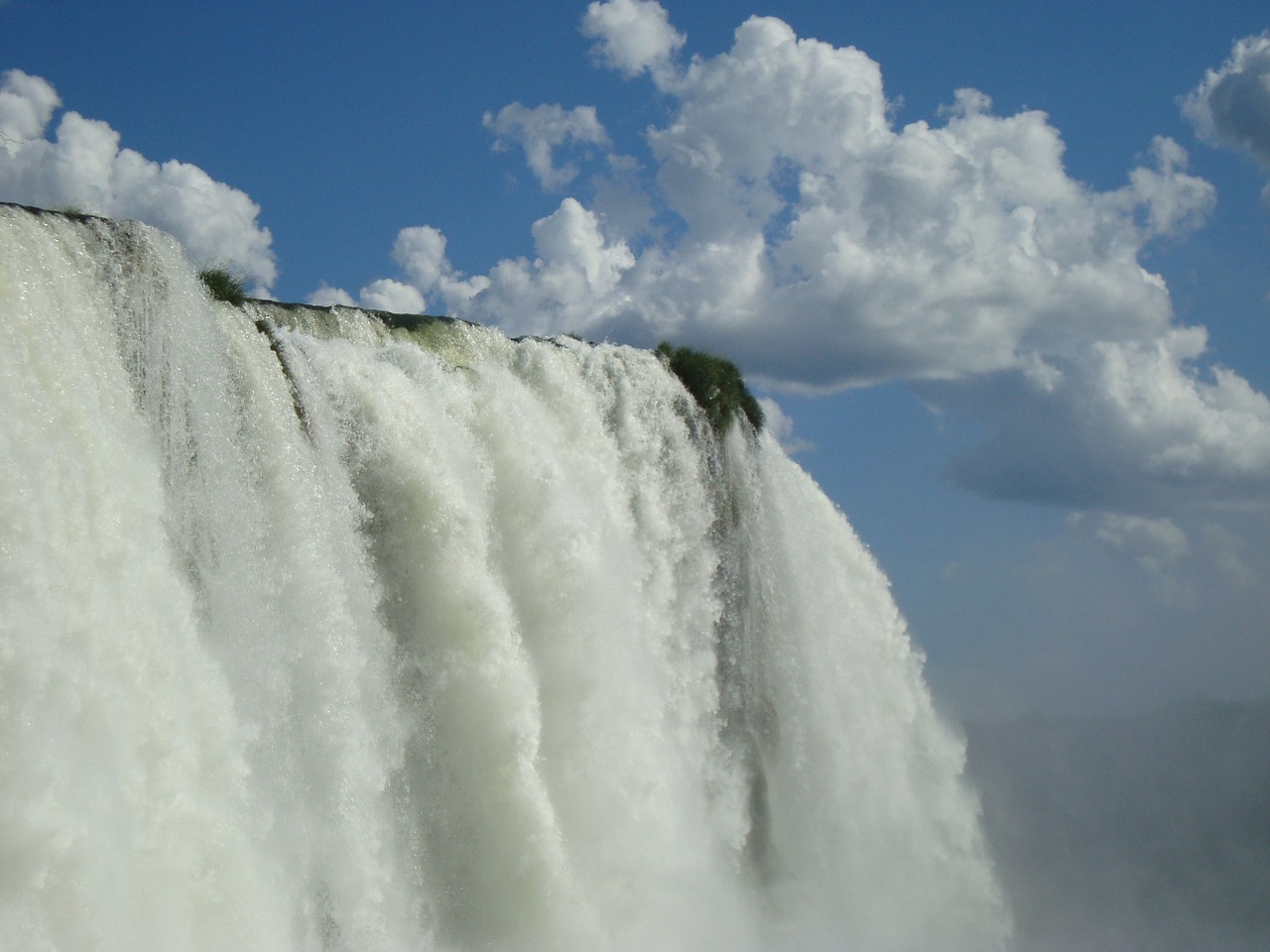 Katarakta, Equaçú, Krioklys, Iguazu Patenka, Brazilija Vanduo Patenka, Paraná, Vanduo, Burna, Turizmas, Iguaçu Upė