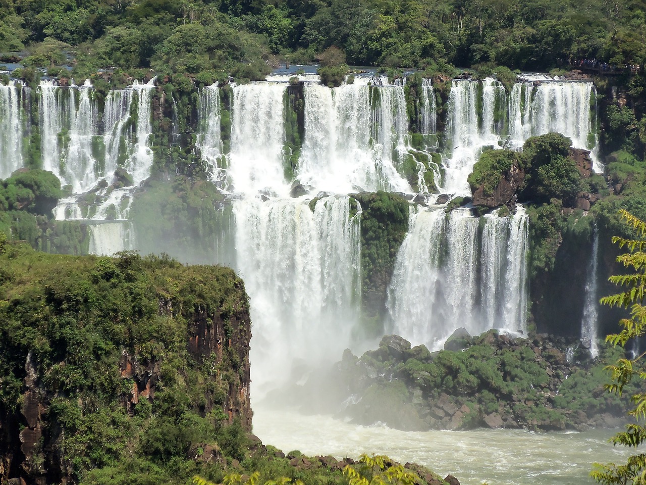 Katarakta, Iguaçu Burną, Vanduo Patenka, Burna, Equaçú, Burnu Iguaçu, Royalty Free, Nemokamos Nuotraukos,  Nemokama Licenzija