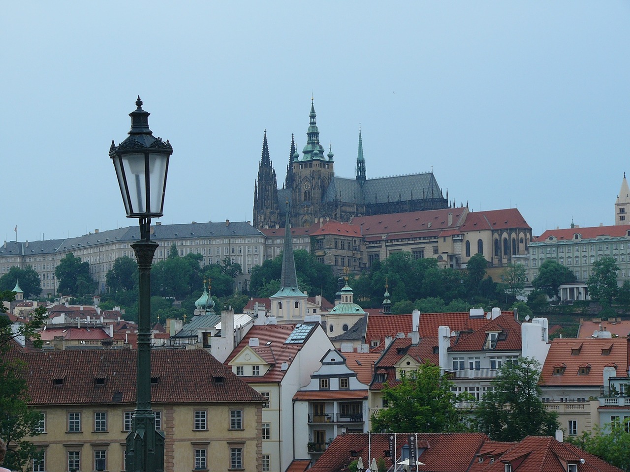 Katedra, Prague, Miesto Vaizdas, Žibintas, Miestas, Stogas, Nemokamos Nuotraukos,  Nemokama Licenzija