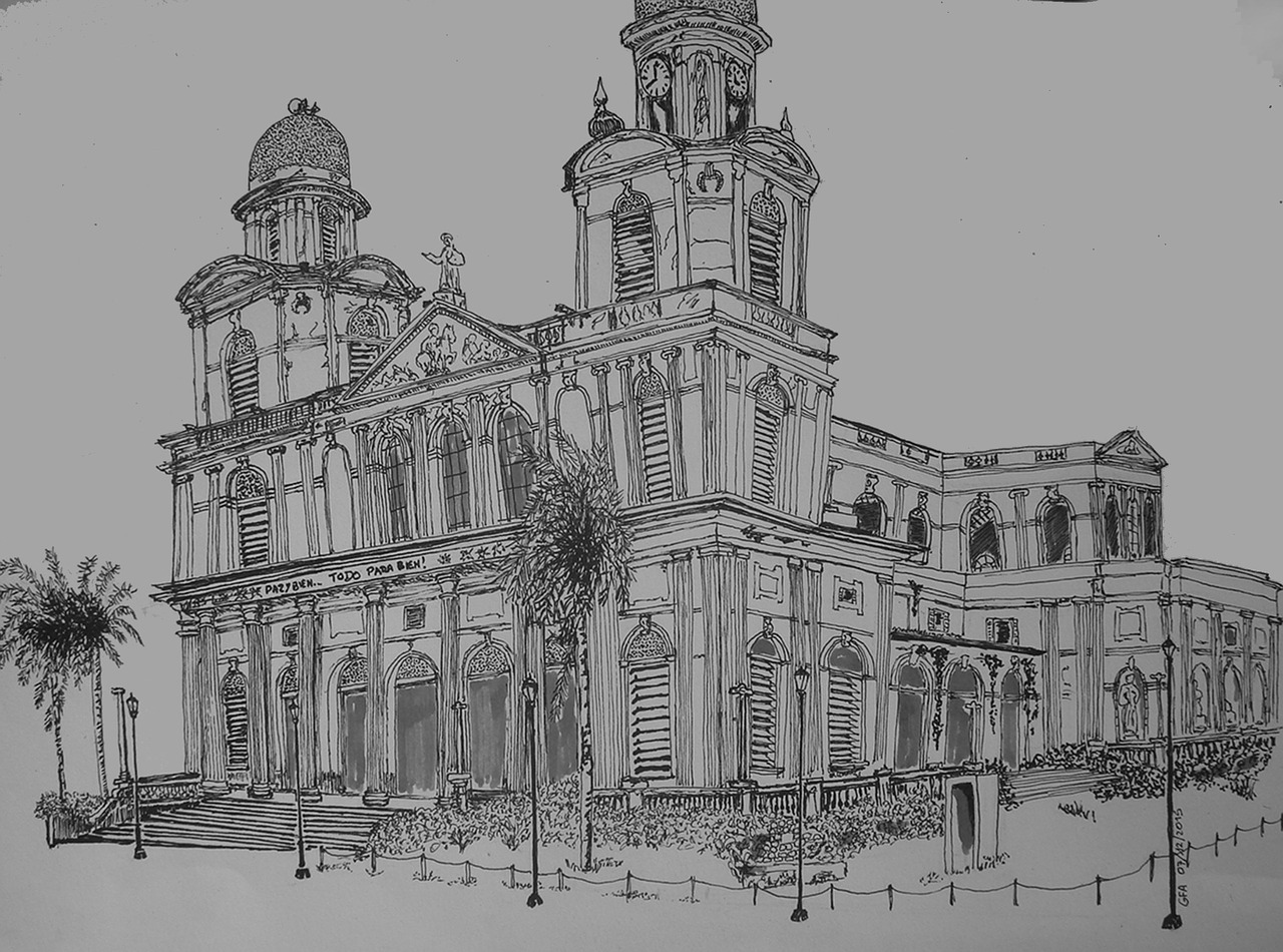Katedra, Managua, Nikaragva, Nemokamos Nuotraukos,  Nemokama Licenzija