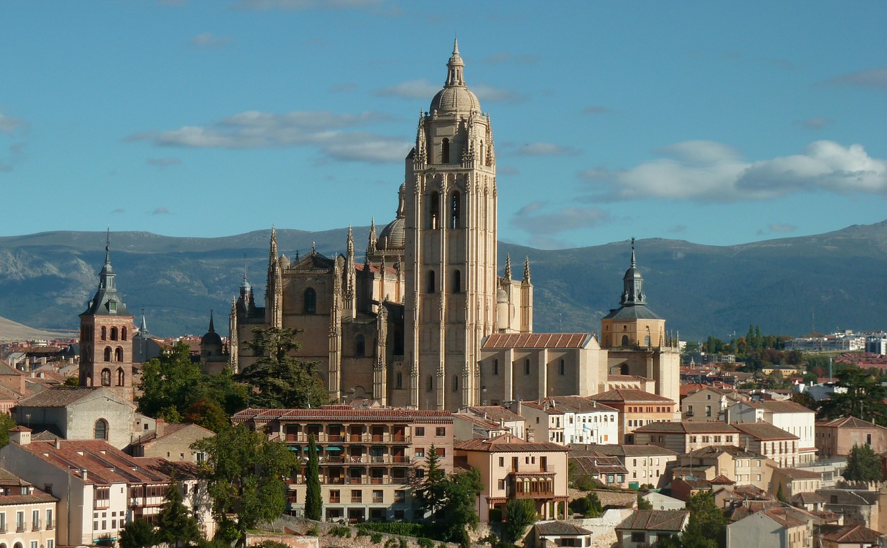 Katedra, Miestas, Segovia, Ispanija, Nemokamos Nuotraukos,  Nemokama Licenzija