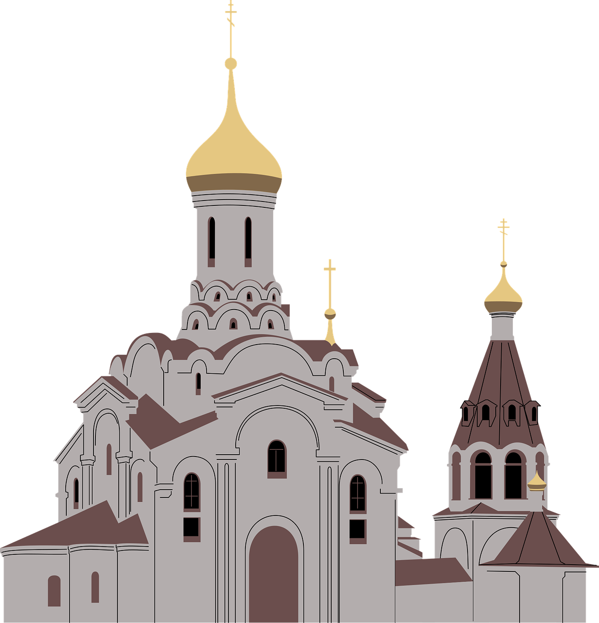 Katedra, Krikščionybė, Religija, Rusija, Šventykla, Nemokama Vektorinė Grafika, Nemokamos Nuotraukos,  Nemokama Licenzija