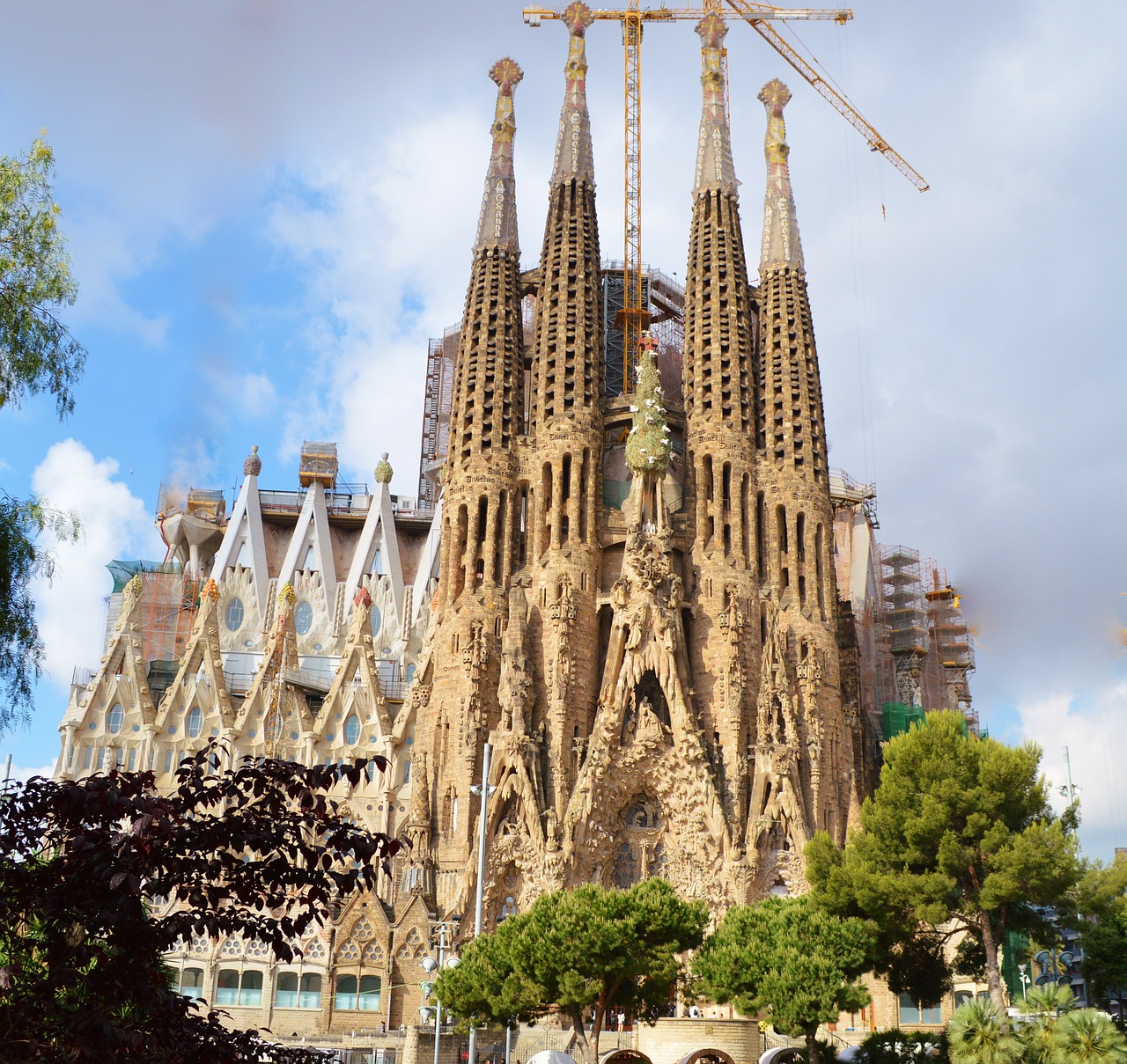 Katedra, Sagrada Familia, Ispanija, Barcelona, Nemokamos Nuotraukos,  Nemokama Licenzija