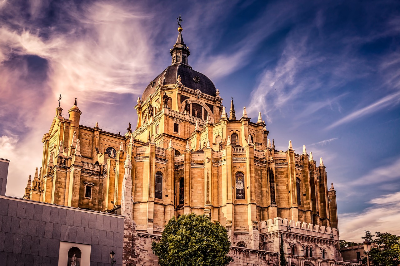 Katedra,  Almudena,  Madridas,  Ispanija,  Architektūra,  Žymus Objektas,  Europa,  Bažnyčia,  Statyba,  Royal