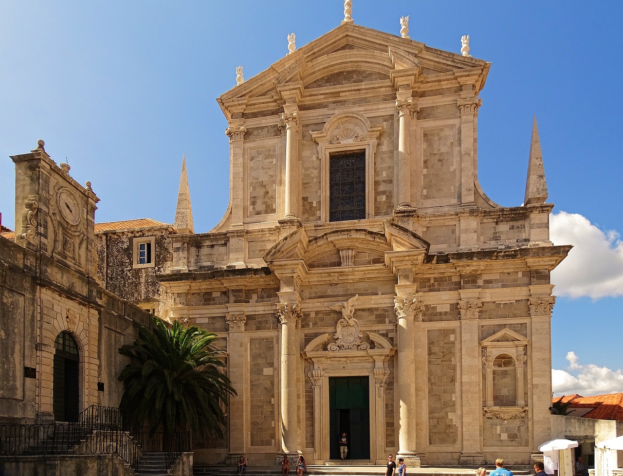 Katedra, Dubrovnik, Kroatija, Senamiestis, Nemokamos Nuotraukos,  Nemokama Licenzija