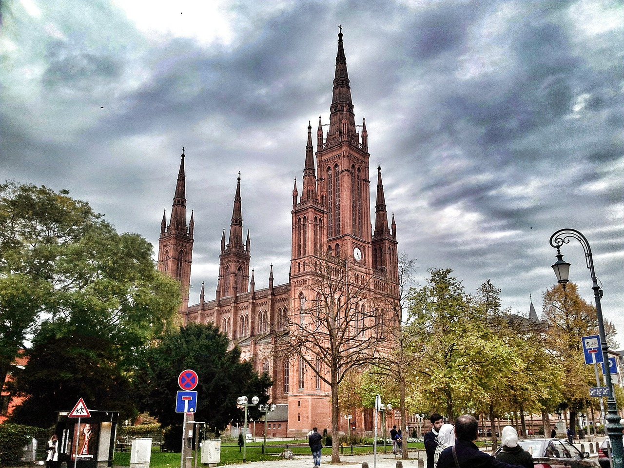 Katedra, Wiesbaden, Istorinis, Vokietija, Hdr, Nemokamos Nuotraukos,  Nemokama Licenzija