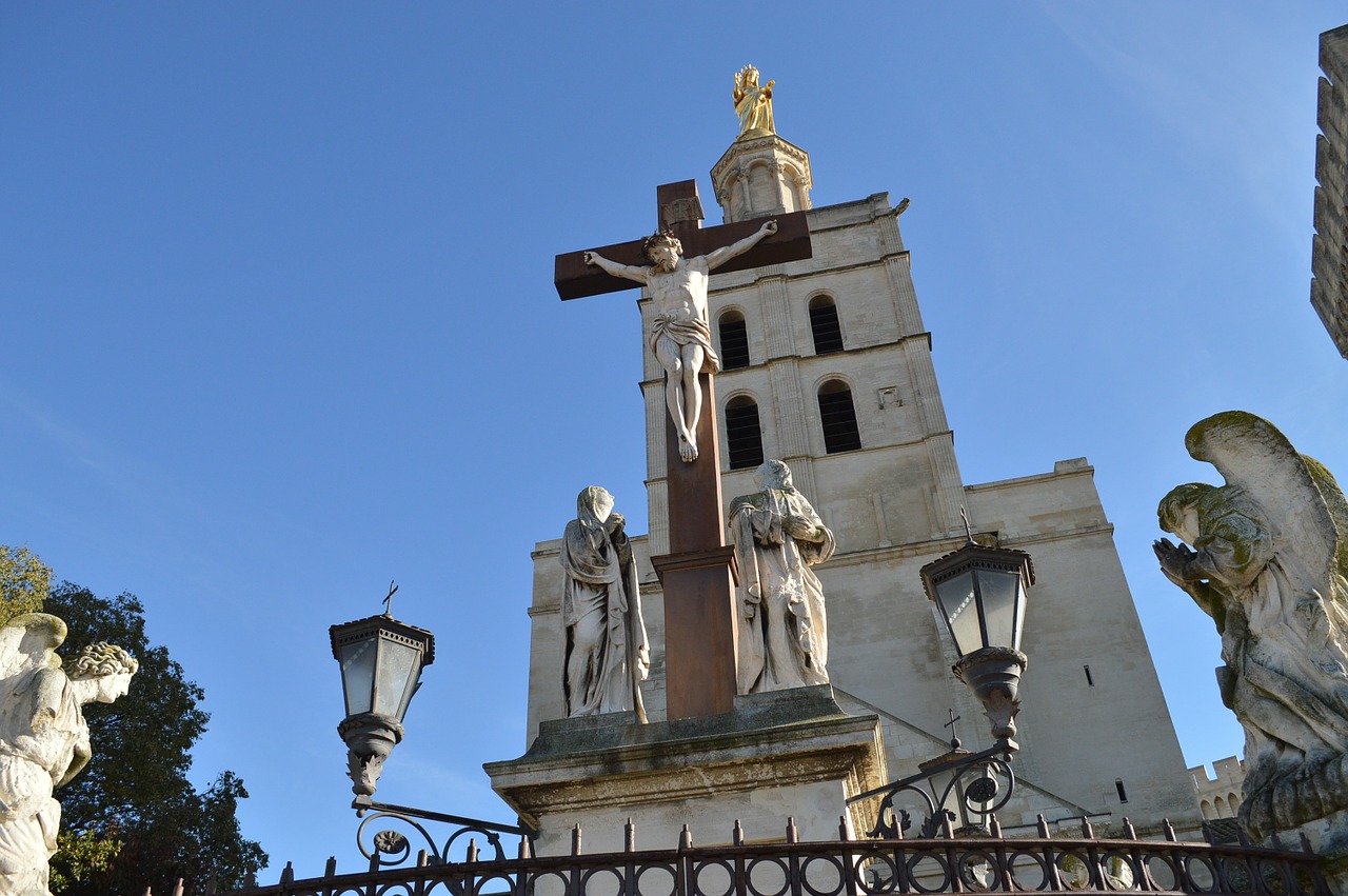 Katedra, Avignon, Religija, Architektūra, Provence, Europa, France, Popiežiai, Krikščionybė, Katalikų