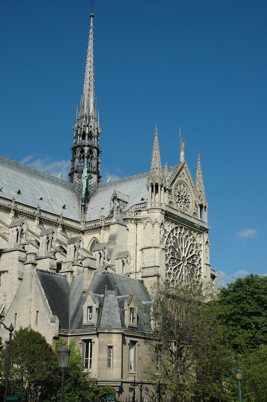 Katedra, Fasadas, Turizmas, Paris, Nemokamos Nuotraukos,  Nemokama Licenzija