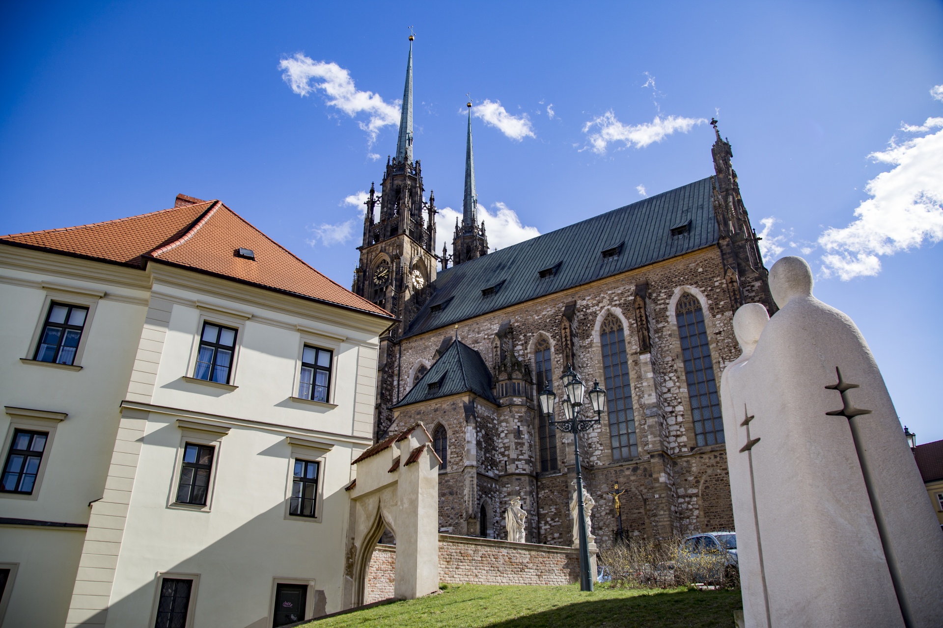 Architektūra,  Architektūra,  Čekija,  Šviesus,  Brno,  Statyti,  Katedra,  Katalikų,  Bažnyčia,  Miestas