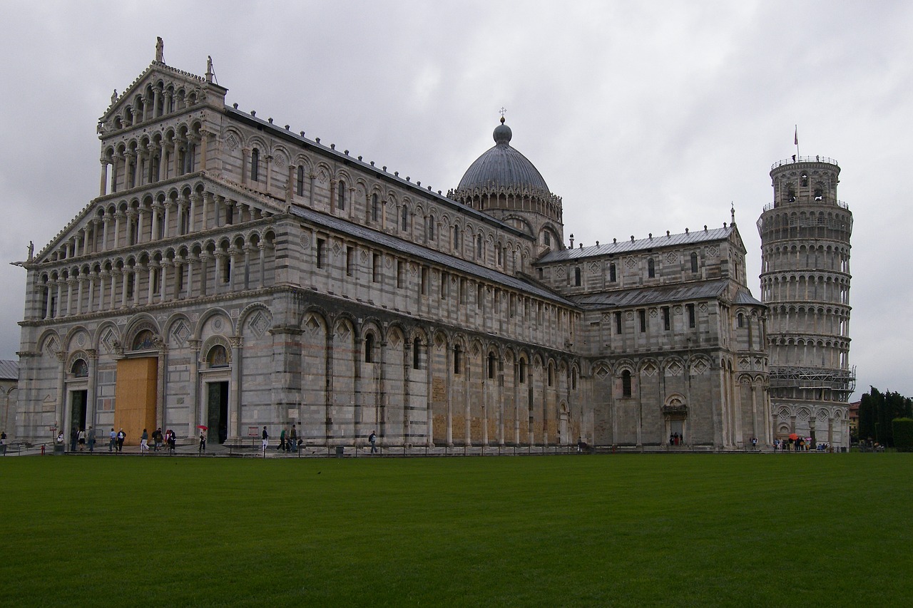 Katedros Aikštė, Piazza Del Duomo, Pisa, Nemokamos Nuotraukos,  Nemokama Licenzija