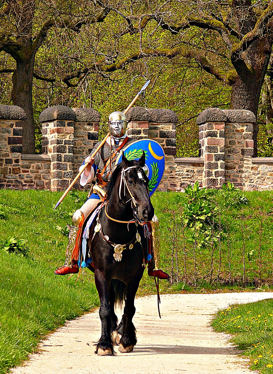 Kavalerija,  Žmogus,  Žinduoliai Romanai,  Vairas,  Istoriškai,  Senovė,  Legionierius,  Reiter,  Arklys,  Skydas