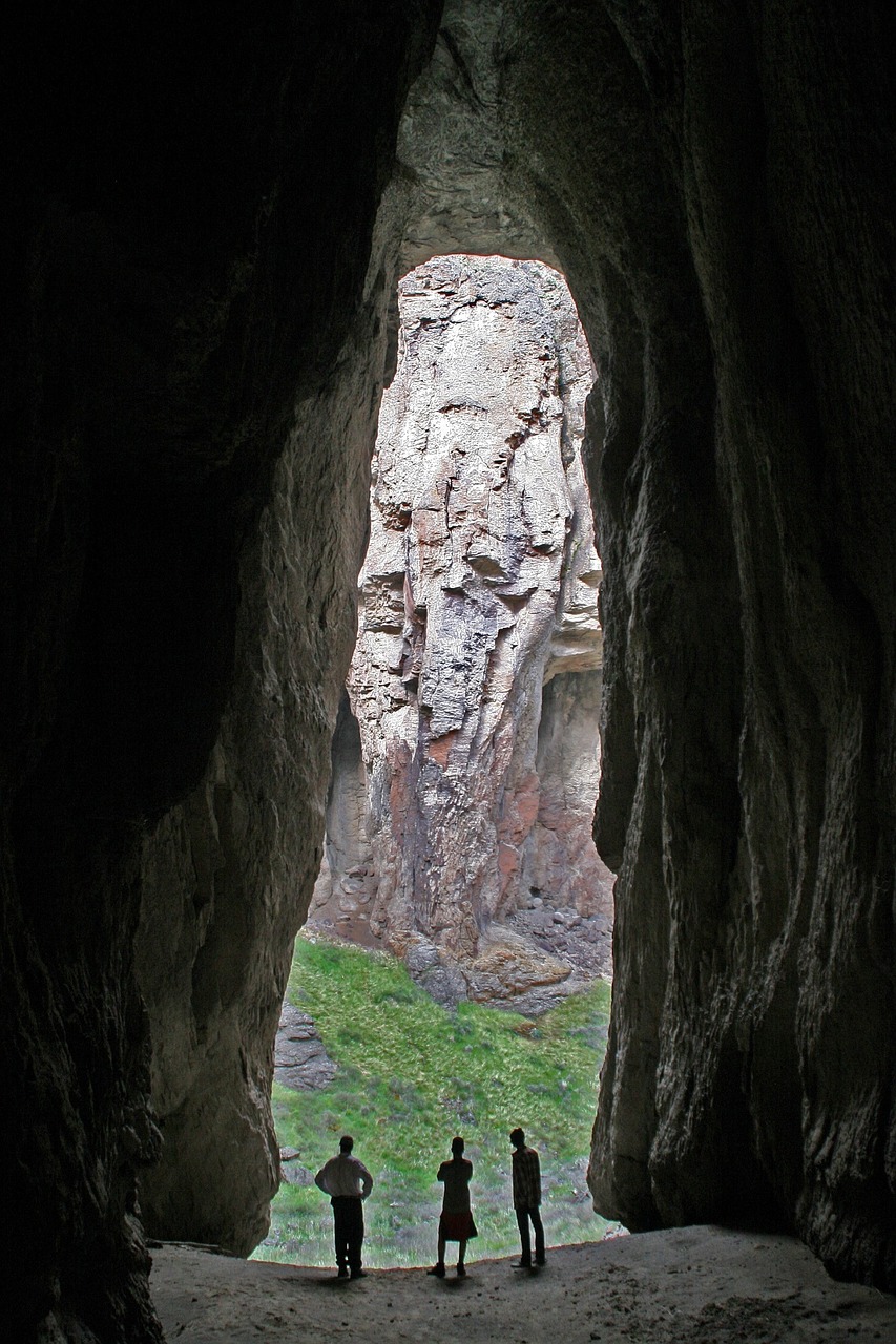 Urvas, Rokas, Kalnas, Atidarymas, Žmonės, Įėjimas, Kraštovaizdis, Lauke, Vaizdingas, Geologija