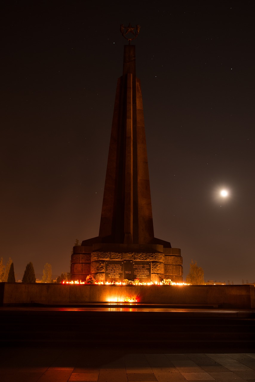 Kapinės, Kariuomenė, Žvakės, Naktis, Tamsi, Miręs, Kapas, Paminklas, Miręs, Paminklas