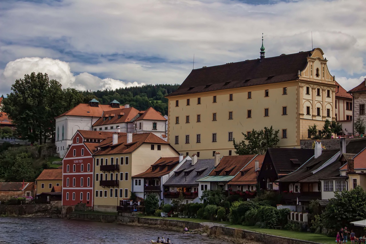 Český Krumlov, Čekijos Respublika, Architektūra, Miestas, Unesco, Istorija, Upė, Nemokamos Nuotraukos,  Nemokama Licenzija