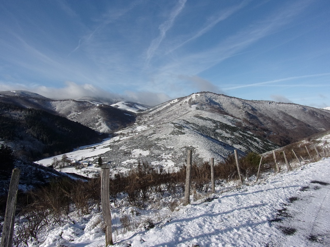 Cévennes, Sniegas, Kalnas, Aukščiausiojo Lygio Susitikimas, Snieguotas, Nemokamos Nuotraukos,  Nemokama Licenzija