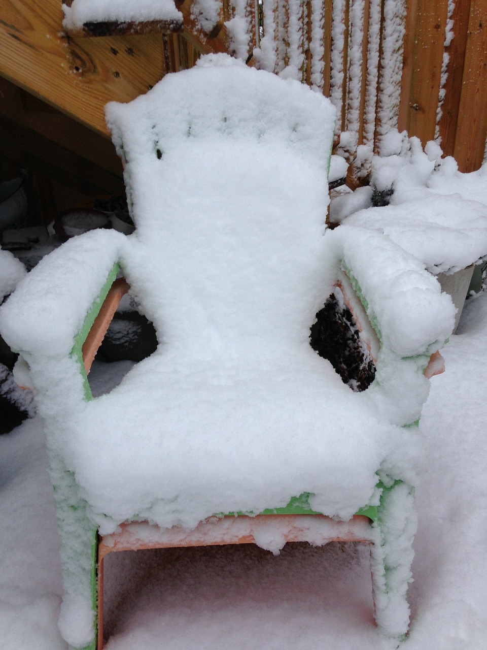 Kėdė, Paplūdimys, Adirondack Kėdė, Sezonas, Balta, Šaltas, Ledas, Sniegas, Žiema, Šaltis