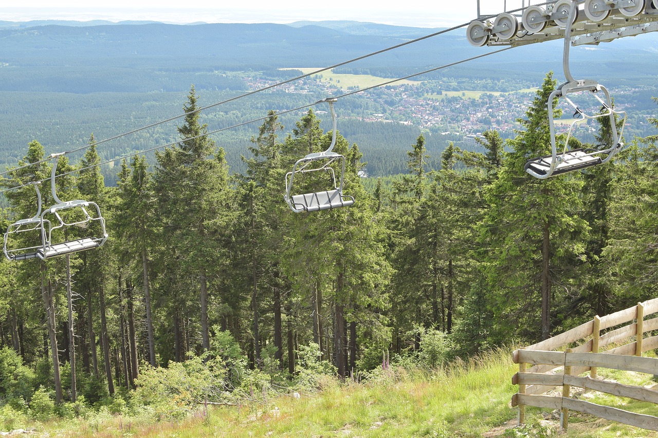 Keltuvas, Kraštovaizdis, Kalnai, Highlands, Braunlage, Kirminas Kalnas, Dangus, Debesys, Mėlynas, Nemokamos Nuotraukos