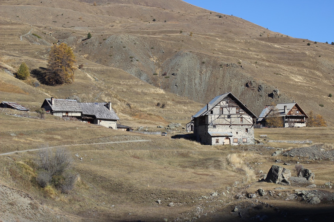 Nameliai, Pieva, Queyras, Cervières, Hautes Alpes, Architektūra, Nemokamos Nuotraukos,  Nemokama Licenzija