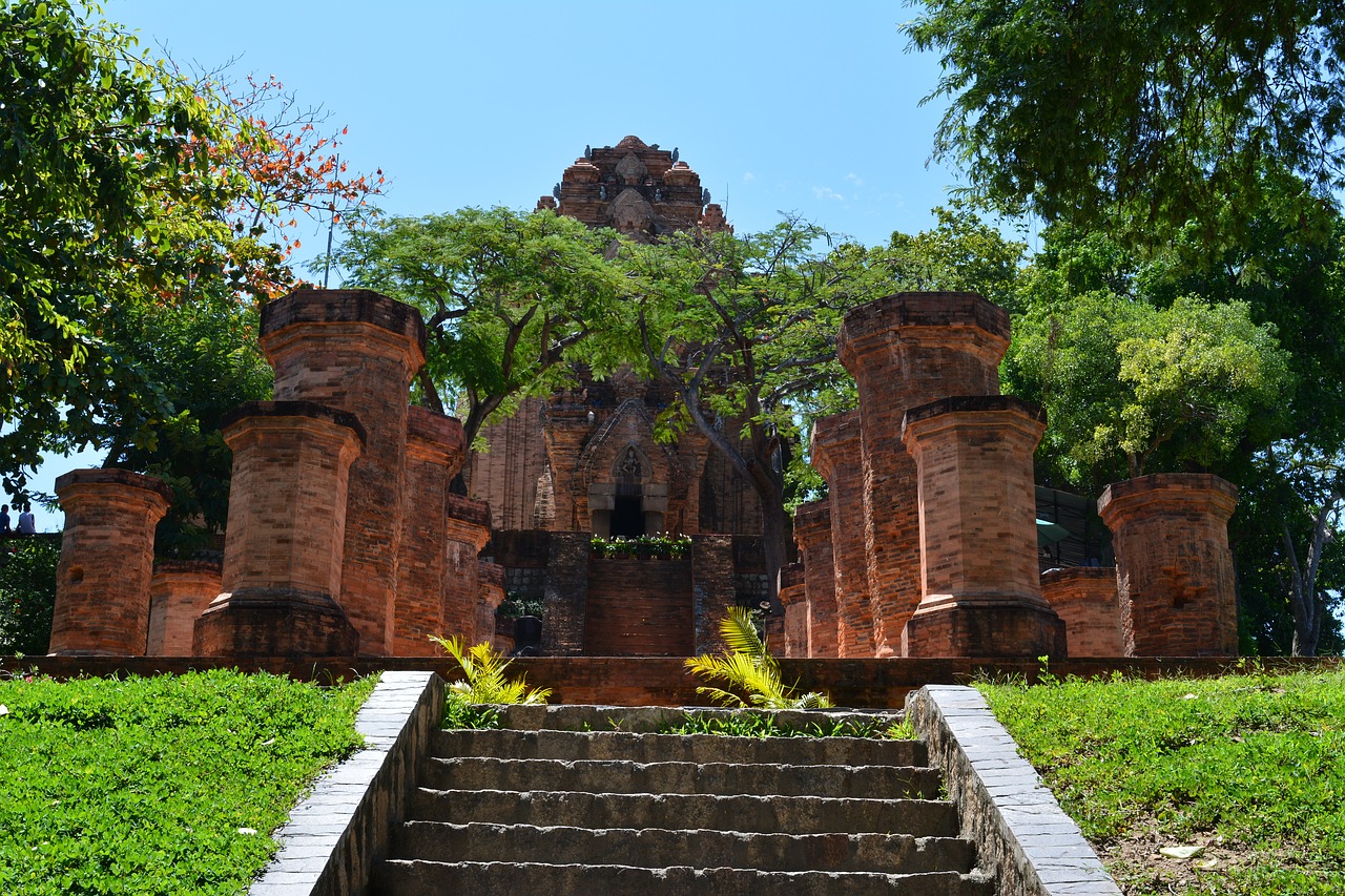 Cham, Po Nagar, Šventykla, Senovės, Vietnamas, Bokštas, Religija, Orientyras, Asija, Istorija