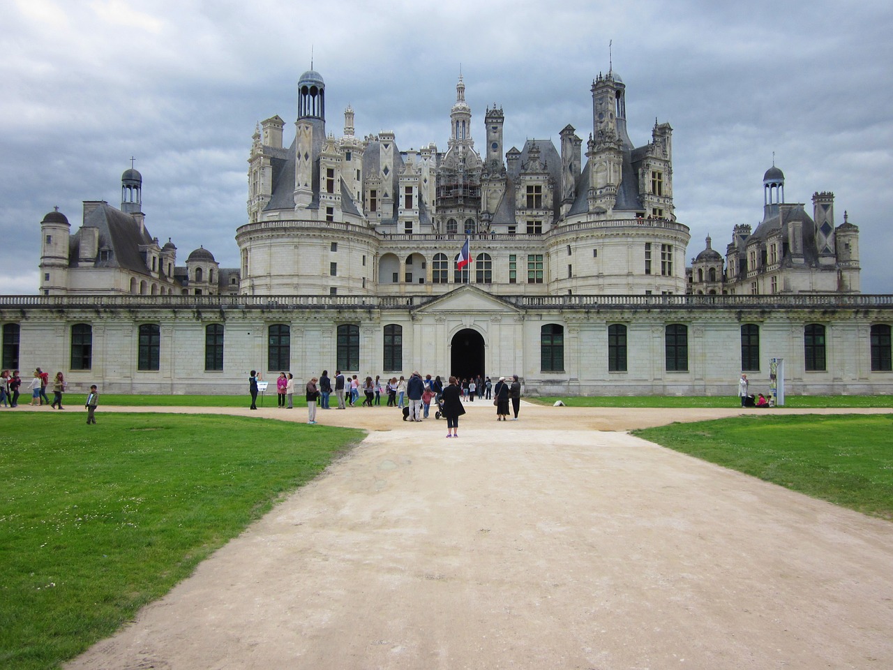 Chambord, Loire, Pilis, France, Architektūra, Pilis, Turizmas, Europa, Renesansas, Orientyras