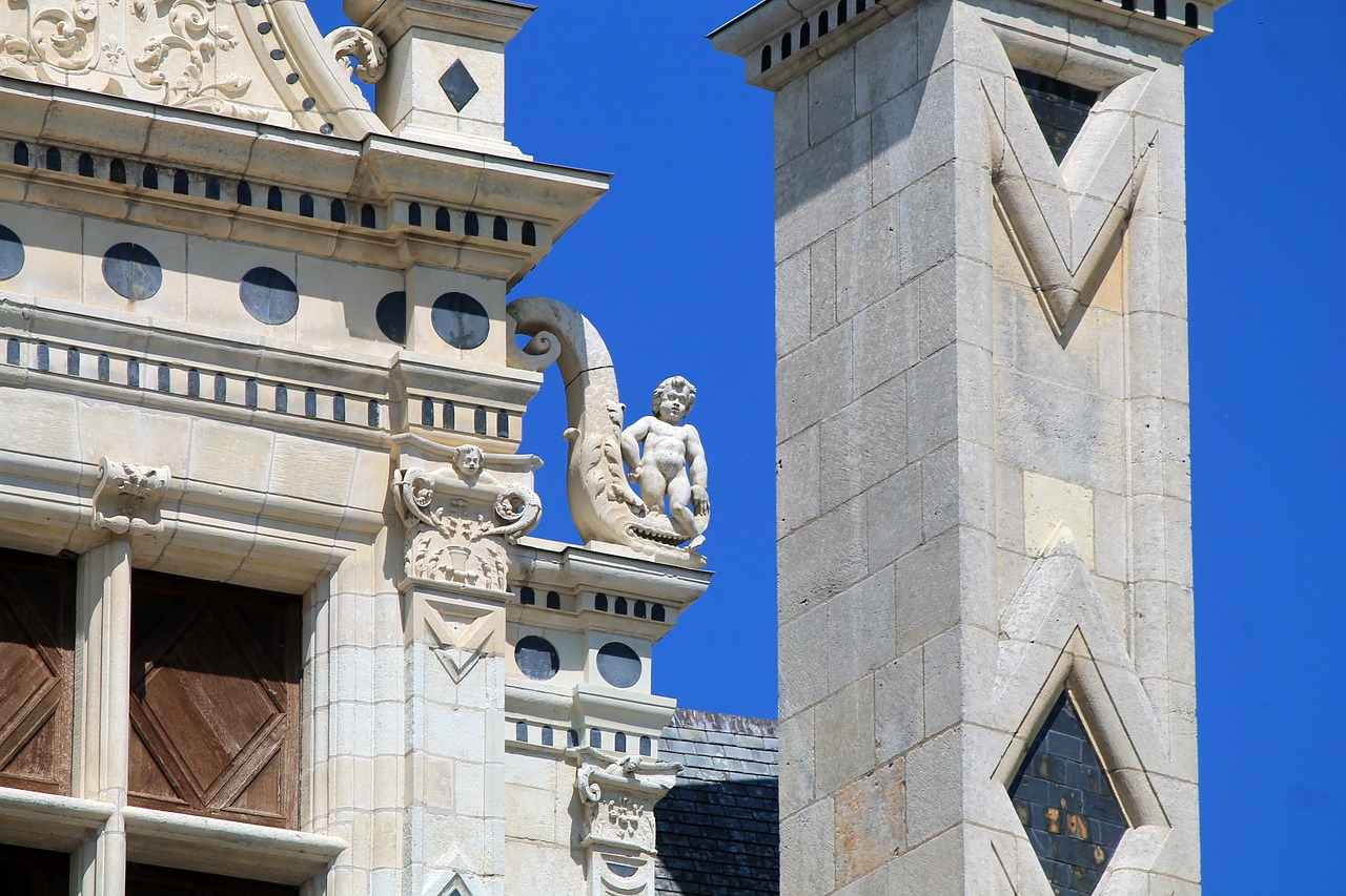 Chambord, Renesansas, France, François 1Er, Karalius, Château De Chambord, Châteaux De La Loire, Pilis, Langai, Karališkoji Pilis