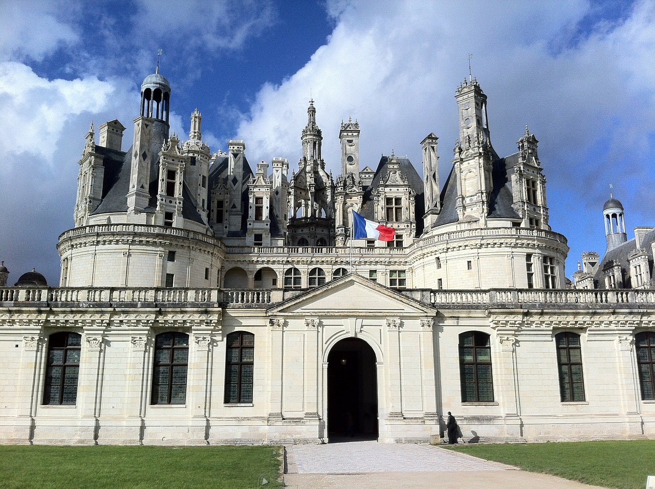 Chambord, France, Châteaux, Pilis, Provincija, Nemokamos Nuotraukos,  Nemokama Licenzija