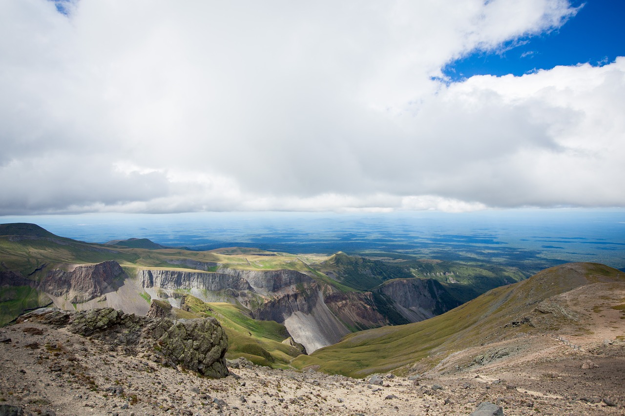 Changbai Kalnas, Debesys, Mėlynas Dangus, Su Vaizdu Į, Nemokamos Nuotraukos,  Nemokama Licenzija