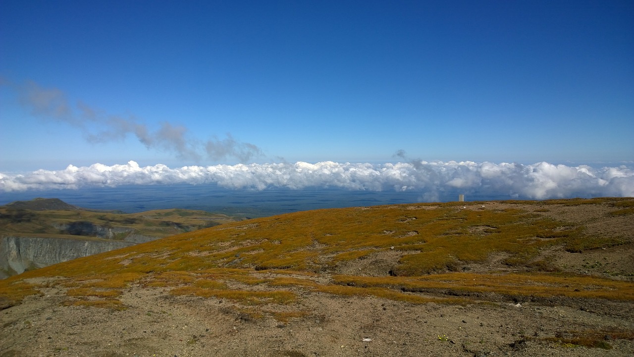 Changbai Kalnas, Piko, Baltas Debesys, Nemokamos Nuotraukos,  Nemokama Licenzija