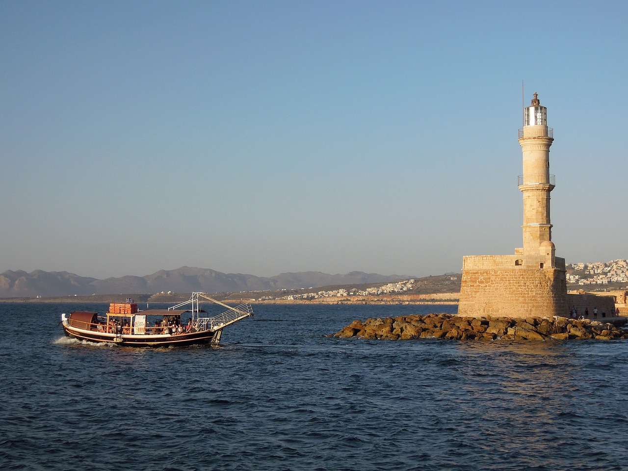 Chania, Kretos Sala, Graikų Kalba, Akmenys, Gamta, Kraštovaizdis, Viduržemio Jūra, Uostas, Papludimys, Vanduo