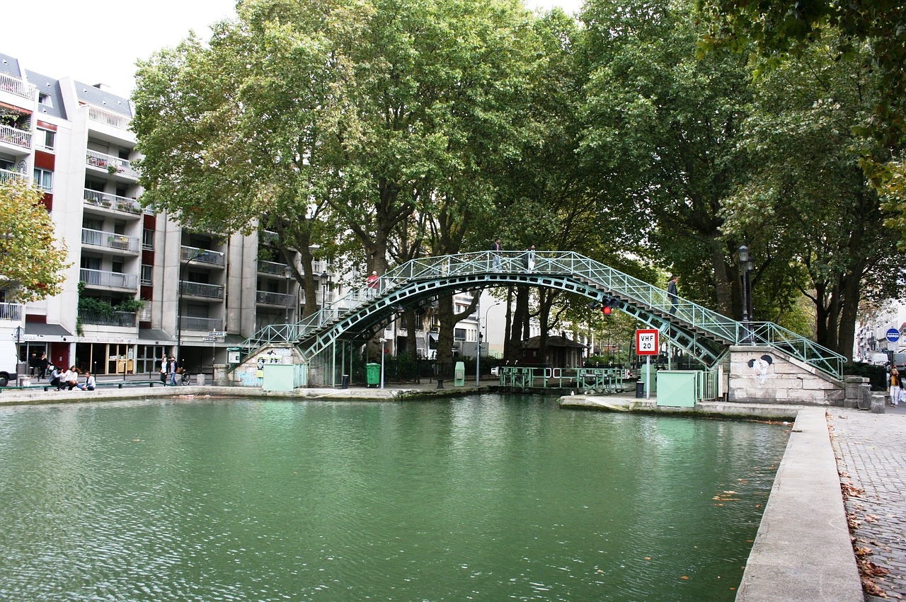 Kanalas, Šventasis Martinas, Paris, Nemokamos Nuotraukos,  Nemokama Licenzija