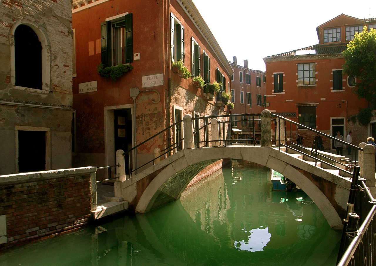 Kanalas, Kanalai, Namai, Tiltas, Gondola, Venecija, Italy, Miestas, Rūmai, Venetian