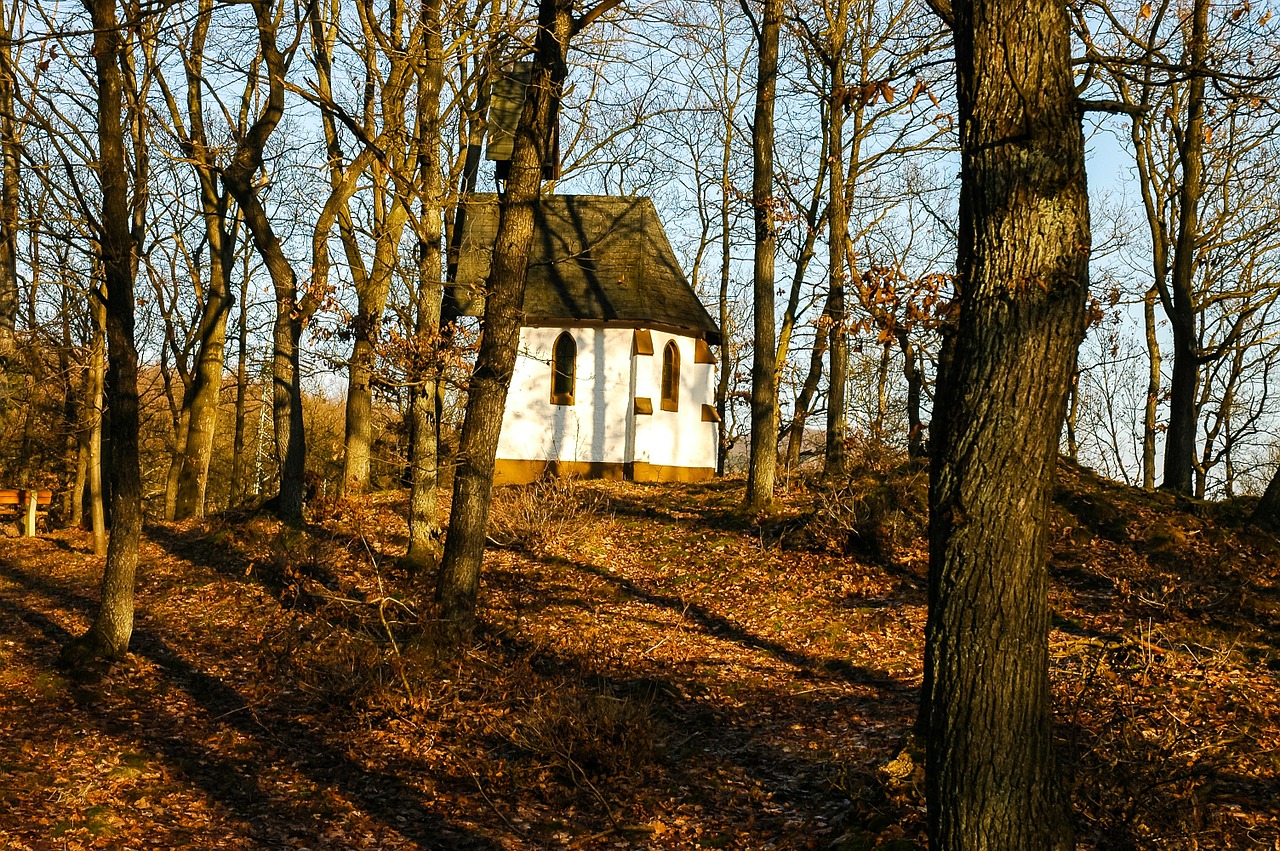 Koplyčia, Maža Bažnyčia, Rudens Miškas, Nemokamos Nuotraukos,  Nemokama Licenzija