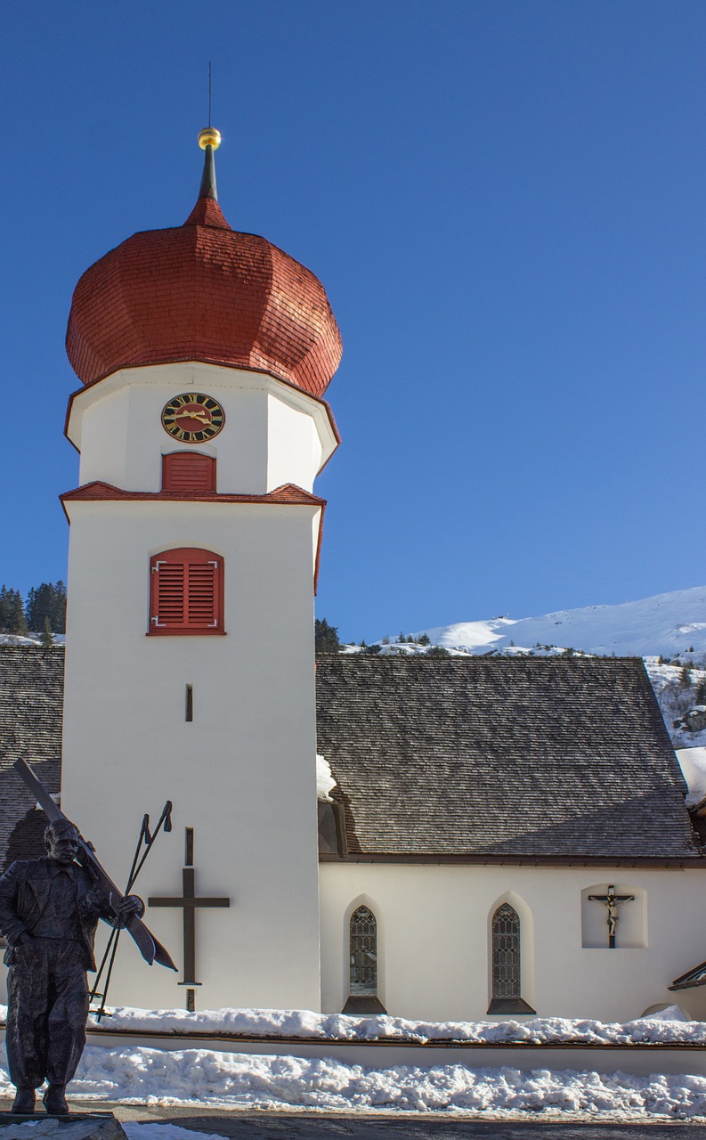 Koplyčia, Stuben Arlberg, Hannes Schneider, Kaimo Bažnyčia, Nemokamos Nuotraukos,  Nemokama Licenzija