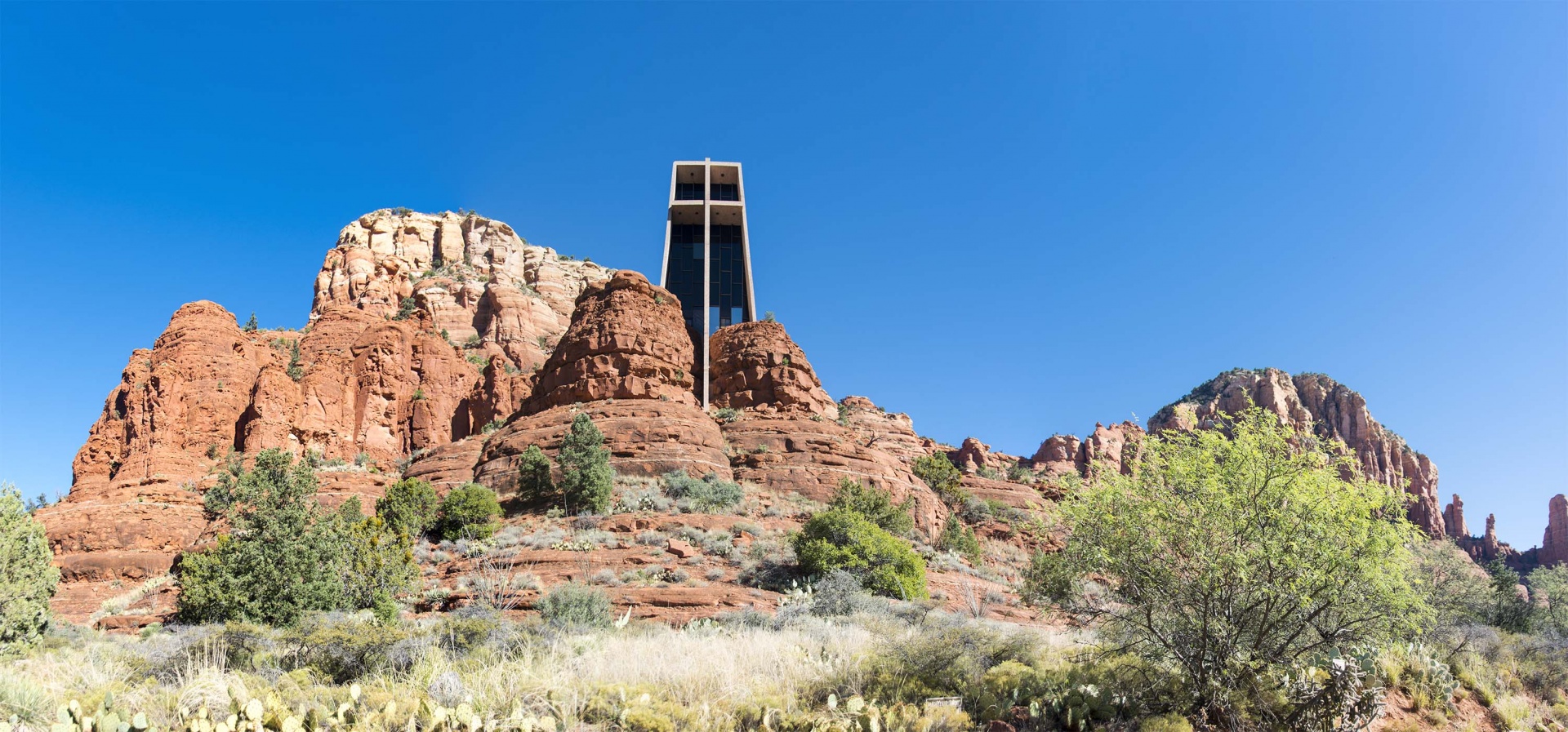 Koplyčia,  Bažnyčia,  Sedona,  Arizona,  Kalnas,  Mėlynas,  Panorama,  Šventojo Kryžiaus Koplyčia, Nemokamos Nuotraukos,  Nemokama Licenzija