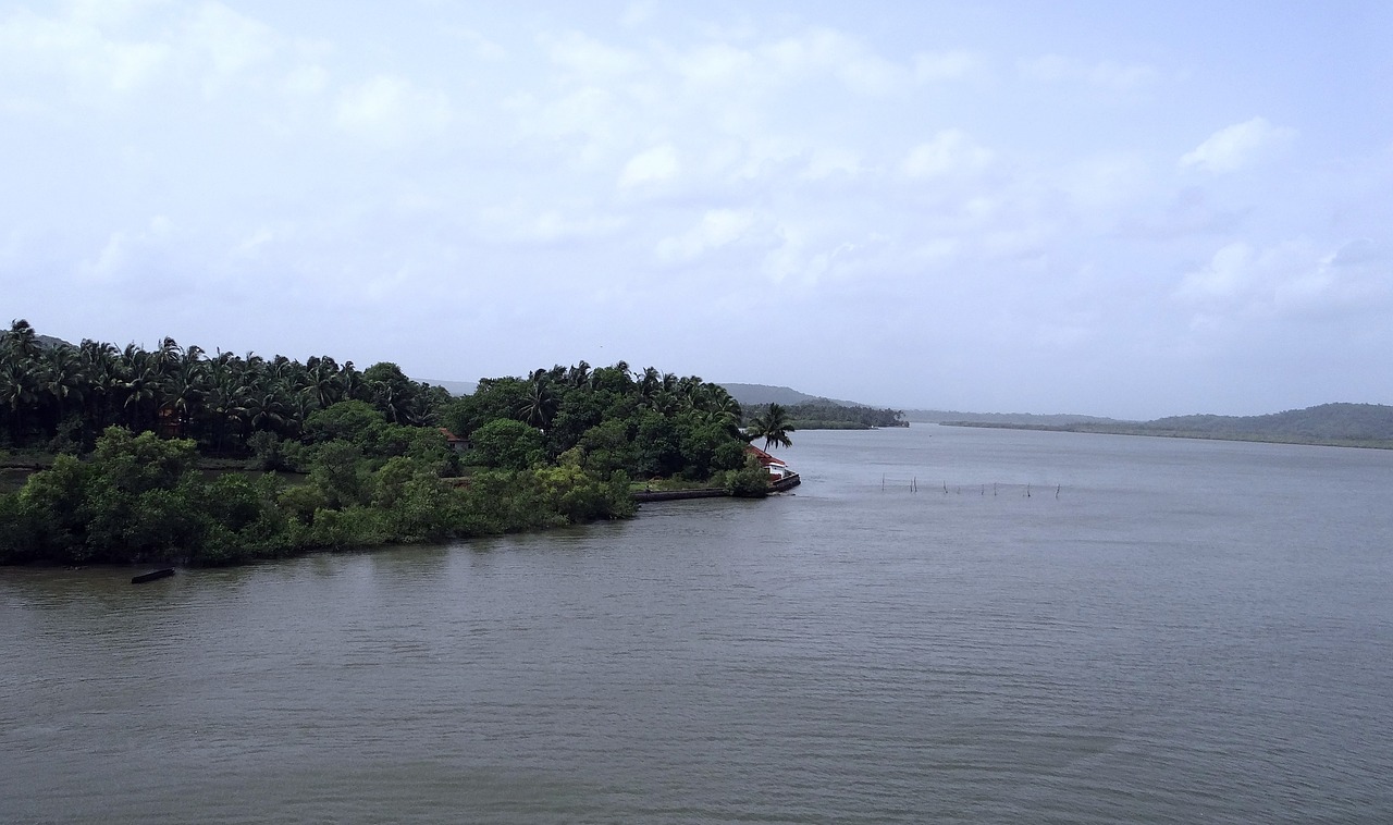 Chapora Upė, Goa, Indija, Nemokamos Nuotraukos,  Nemokama Licenzija