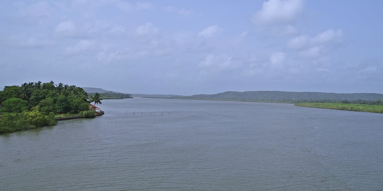 Chapora Upė, Goa, Indija, Nemokamos Nuotraukos,  Nemokama Licenzija