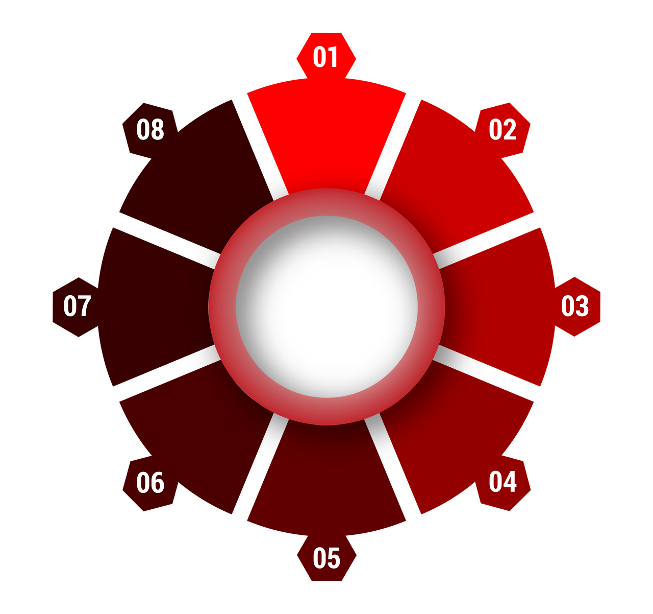 Diagrama, Tvarkaraštis, Aštuoni, Raudona, Elementas, Modelis, Dizainas, Skaidrus Fonas, Reklama, Kompiuterinė Grafika