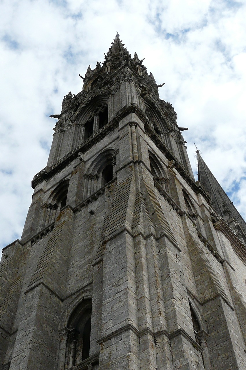 Chartres, Pastatas, Gotika, Architektūra, Bažnyčia, Istoriškai, Katedra, Religija, Architektūrinis Stilius, Nemokamos Nuotraukos