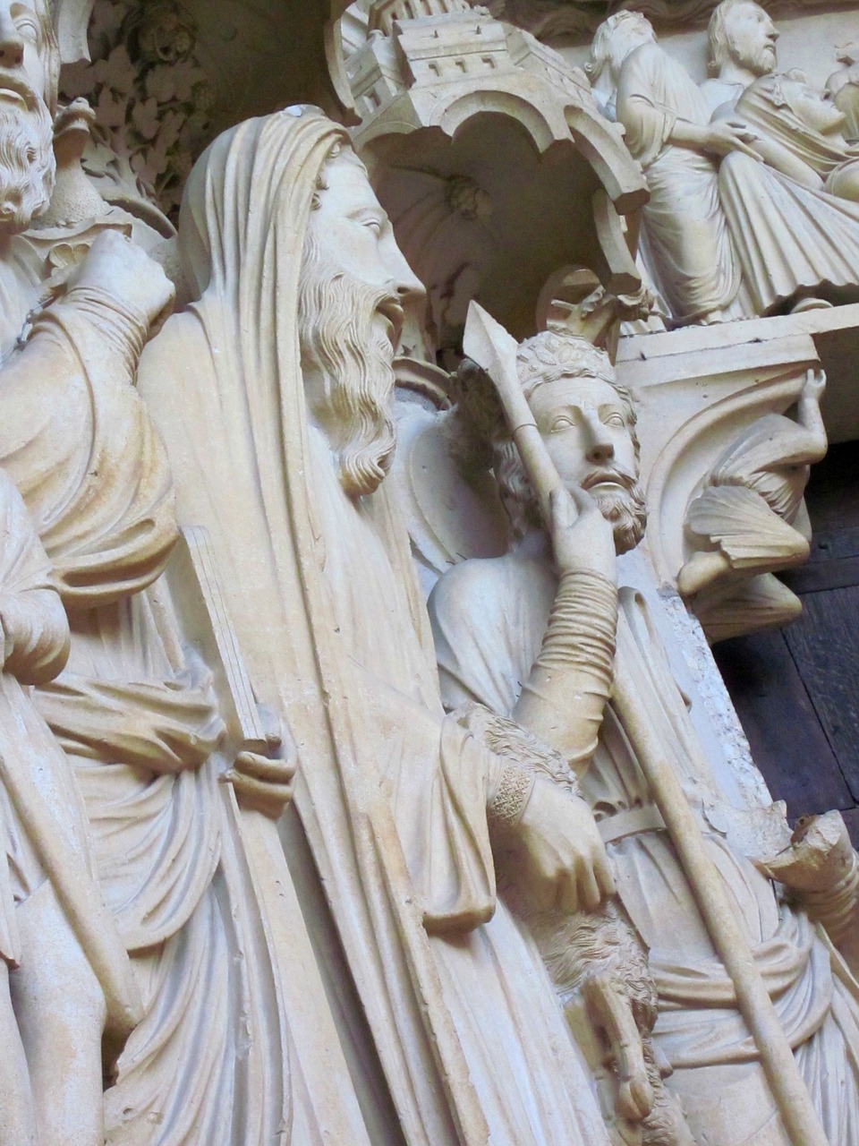Chartres Katedra, Šiaurinis Transeptas, Portalas, Skulptūra, Viduramžių, Katedra, Chartres, France, Prancūzų Kalba, Gotika