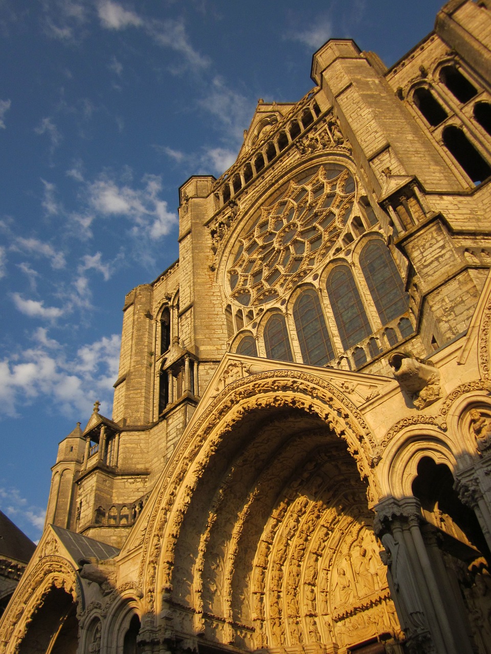 Chartres Katedra, Šiaurės Fasadas, Viduramžių, Katedra, Chartres, France, Prancūzų Kalba, Gotika, Architektūra, Unesco