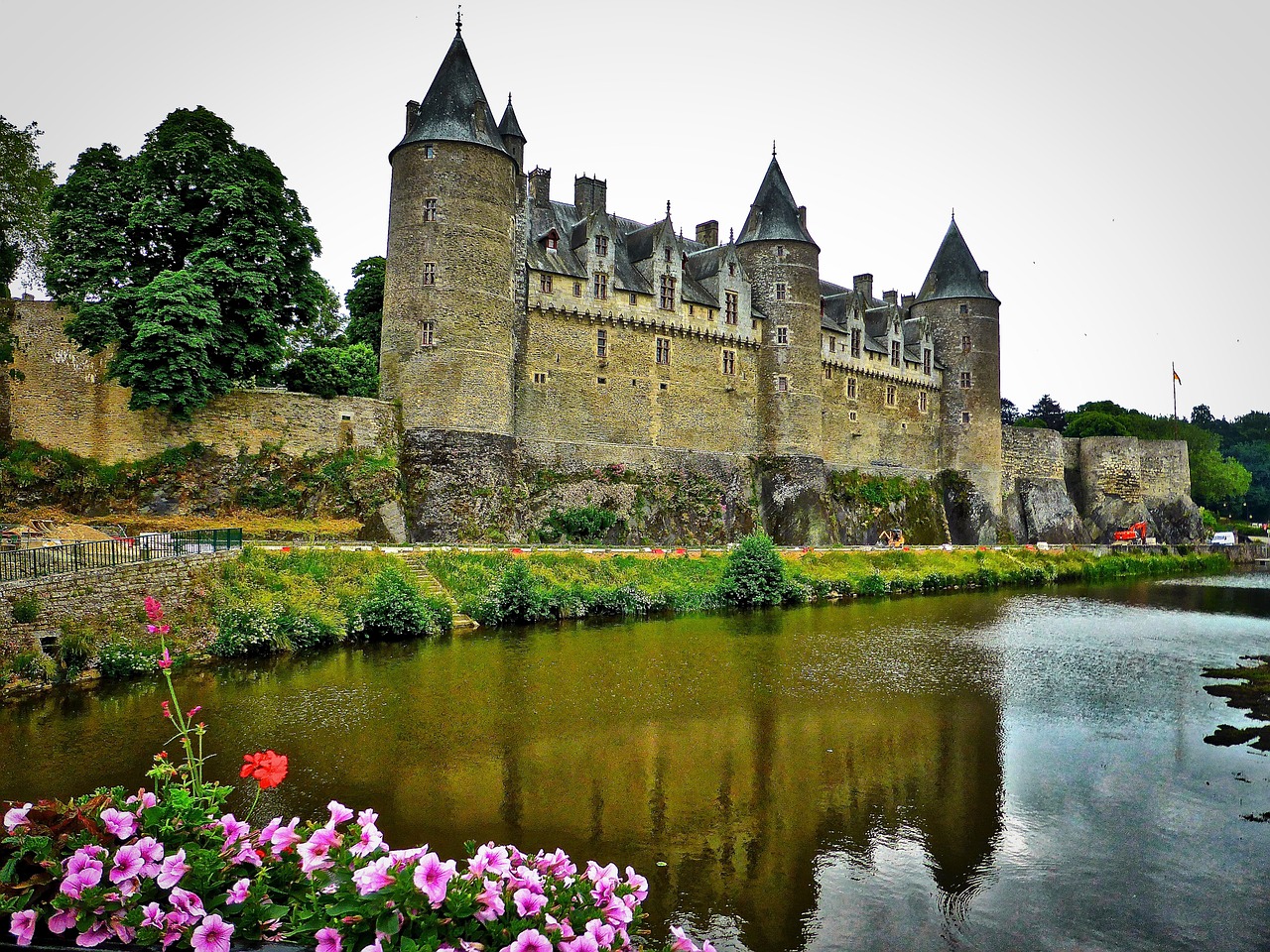 Pilis, Gosselin, Brittany, Bokštai, Fortifikacija, Viduramžių, Tvirtovė, Istorinis, Bretagne, Tvirtovė