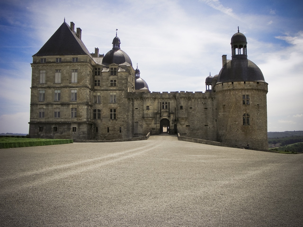 Chateau,  Hautefort,  Château De Hautefort,  Dordogne,  Prancūzija,  Senovės,  Pilis,  Viduramžių,  Istorija,  Prancūzų Kalba