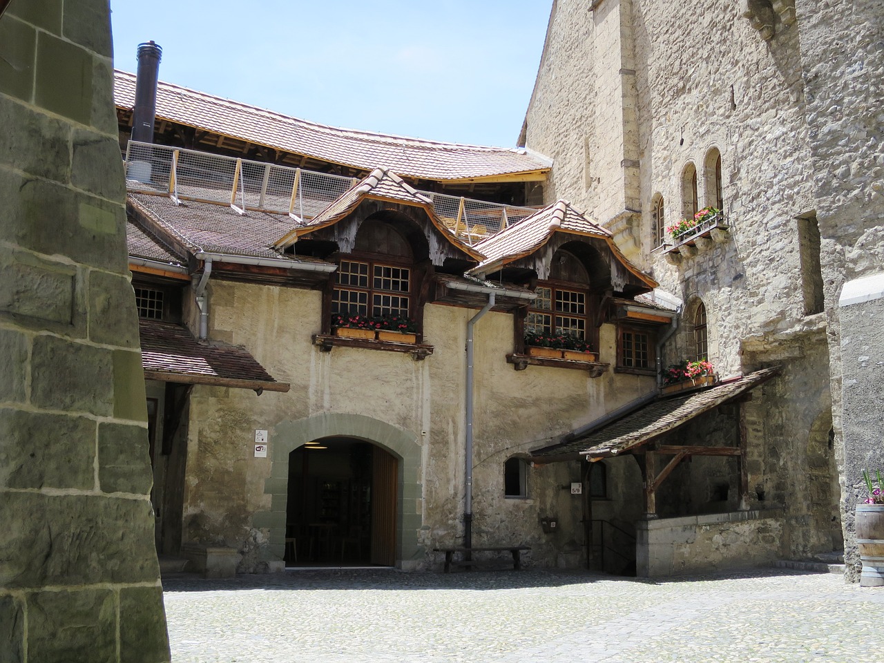 Chateau Chillon,  Montreux,  Šveicarija,  Ežero Geneva, Nemokamos Nuotraukos,  Nemokama Licenzija
